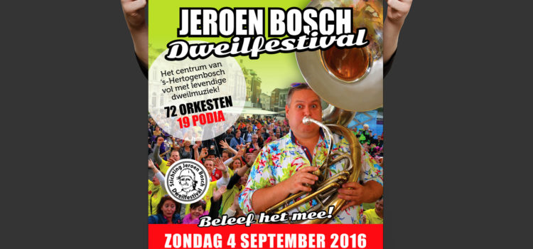 Promotie Jeroen Bosch Dweilfestival