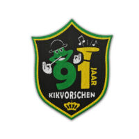 Embleem Kikvorschen 91 jaar