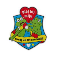 Embleem Blef bij mijn