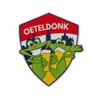 Embleem Kikkers proosten