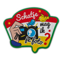 Embleem Schatje mag ik je foto