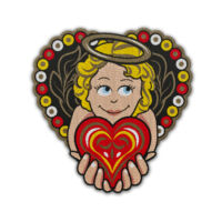 Embleem Engel & Hart